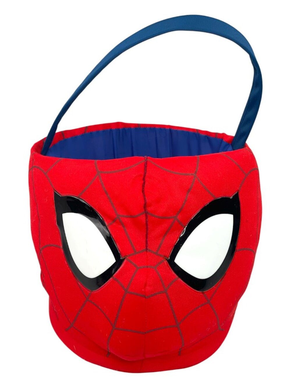 Marvel Kids Plush Spiderman Easter Basket Halloween Treat Bucket Gift Toy Box